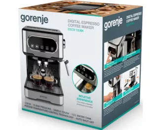 Рожкова кавоварка Gorenje ESCM15DBK