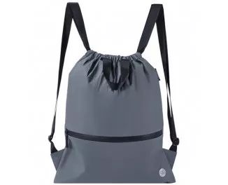 Рюкзак Xiaomi Runmi 90 Ninetygo Lightweight Urban Drawstring Backpack Dark Grey