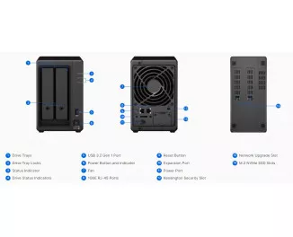 Сетевое хранилище Synology DS723+