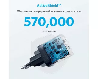 Мережевий зарядний пристрій Anker PowerPort 323 - 33W Dual-Port USB-C (A2331G11) Black