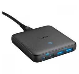 Сетевое зарядное устройство Anker PowerPort 543 Atom III Slim 4 - 65W 22xUSB-C PIQ3.0 (A2046G12) Black 