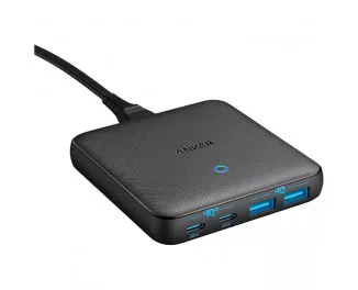 Сетевое зарядное устройство Anker PowerPort 543 Atom III Slim 4 - 65W 22xUSB-C PIQ3.0 (A2046G12) Black 