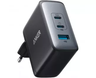 Сетевое зарядное устройство Anker PowerPort 736 Nano II - 100W 2xUSB-C PD 1xPIQ GaN (A2145G11) Black