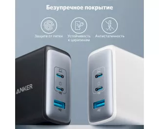Сетевое зарядное устройство Anker PowerPort 736 Nano II - 100W 2xUSB-C PD 1xPIQ GaN (A2145G11) Black