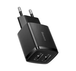Сетевое зарядное устройство Baseus Compact Charger 2U 10.5W (CCXJ010201) Black