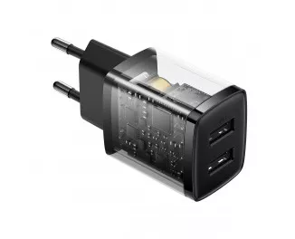 Сетевое зарядное устройство Baseus Compact Charger 2U 10.5W (CCXJ010201) Black