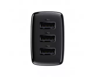 Сетевое зарядное устройство Baseus Compact Charger 3U 17W (CCXJ020101) Black