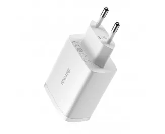 Сетевое зарядное устройство Baseus Compact Charger 3U 17W (CCXJ020102) White