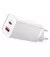 Сетевое зарядное устройство Baseus GaN2 Lite Quick Charger C+U 65W (CCGAN2L-B02) White