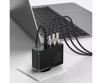 Зарядний пристрій Baseus GaN2 Pro Quick Charger 2C+2U 100W (CCGAN2P-L01) Black