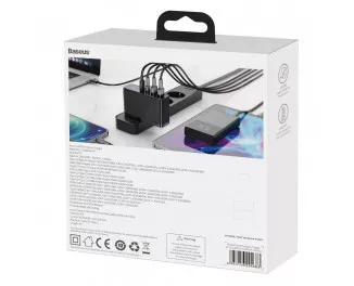 Зарядний пристрій Baseus GaN2 Pro Quick Charger 2C+2U 100W (CCGAN2P-L01) Black
