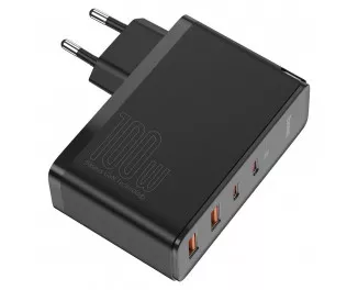 Зарядний пристрій Baseus GaN2 Pro Quick Charger 2C+2U 100W (CCGAN2P-L01) Black