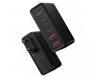Зарядний пристрій Baseus GaN2 Pro Quick Charger 2C+2U 100W (CCGAN2P-L01) Black