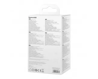 Сетевое зарядное устройство Baseus GaN3 Pro 2U+2C 65W EU (CCGP040101) Black