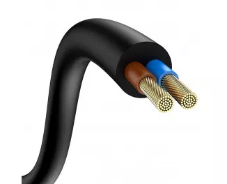 Сетевое зарядное устройство Baseus GaN3 Pro 2U+2C 65W EU (CCGP040101) Black