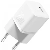Сетевое зарядное устройство Baseus GaN5 Fast Charger Mini 1C 20W (CCGN050102) EU White