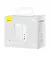 Сетевое зарядное устройство Baseus GaN5 Pro 2C+U 140W EU (CCGP100202) White