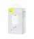 Сетевое зарядное устройство Baseus GaN5 Pro 2C+U 65W EU (CCGP120202) White