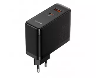 Сетевое зарядное устройство Baseus GaN5 Pro C+U 100W EU (CCGP090201) Black