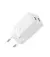 Сетевое зарядное устройство Baseus GaN5 Pro Fast Charger C+C 40W EU (CCGP180102) White