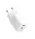 Сетевое зарядное устройство Baseus GaN5 Pro Fast Charger C+C 40W EU (CCGP180102) White