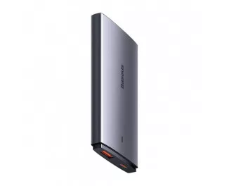 Сетевое зарядное устройство Baseus GaN5 Pro Ultra-Slim C+U 65W (CCGP150113) Gray