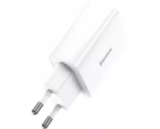 Сетевое зарядное устройство Baseus Speed Mini Quick Charger 1C 20W (CCFS-SN02) White