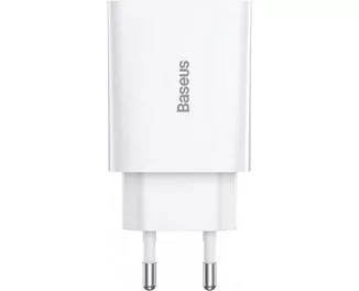 Сетевое зарядное устройство Baseus Speed Mini Quick Charger 1C 20W (CCFS-SN02) White