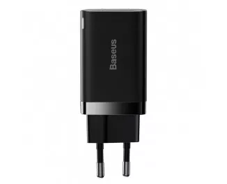 Сетевое зарядное устройство Baseus Super Si Pro Quick Charger C+U 30W (CCSUPP-E01) Black