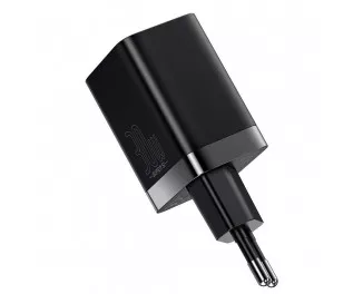 Сетевое зарядное устройство Baseus Super Si Pro Quick Charger C+U 30W (CCSUPP-E01) Black