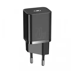Сетевое зарядное устройство Baseus Super Si Quick Charger 1C 20W (CCSUP-B01) Black