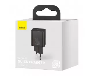Сетевое зарядное устройство Baseus Super Si Quick Charger 1C 20W (CCSUP-B01) Black