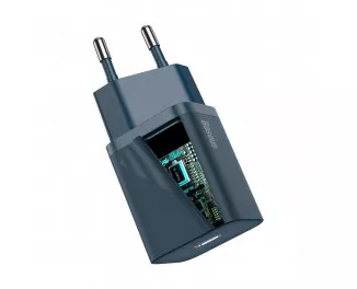 Сетевое зарядное устройство Baseus Super Si Quick Charger 1C 20W (CCSUP-B03) Blue