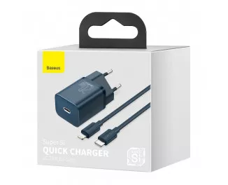Сетевое зарядное устройство Baseus Super Si Quick Charger 1C 20W (CCSUP-B03) Blue