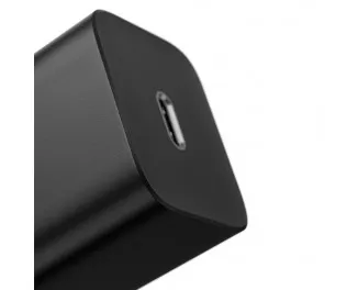 Сетевое зарядное устройство Baseus Super Si Quick Charger 1C 20W + кабель USB C-Lightning 1.0m (TZCCSUP-B01) Black