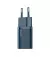 Мережевий зарядний пристрій Baseus Super Si Quick Charger 1C 20W + кабель USB C-Lightning 1.0m (TZCCSUP-B03) Blue