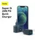 Мережевий зарядний пристрій Baseus Super Si Quick Charger 1C 20W + кабель USB C-Lightning 1.0m (TZCCSUP-B03) Blue