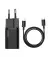 Сетевое зарядное устройство Baseus Super Si Quick Charger 1C 25W + кабель USB C-USB C 1.0m (TZCCSUP-L01) Black