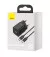 Сетевое зарядное устройство Baseus Super Si Quick Charger 1C 25W + кабель USB C-USB C 1.0m (TZCCSUP-L01) Black