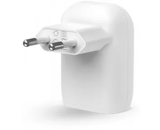 Сетевое зарядное устройство Belkin 30W PD PPS USB-С - Lightning 1m White (WCA005VF1MWH-B5)