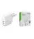 Мережевий зарядний пристрій Belkin 40W 2хUSB-С PD White (WCB006VFWH)