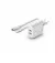 Сетевое зарядное устройство Belkin BoostCharge Dual USB-A Wall Charger 24W + Lightning to USB-A Cable White (WCD001vf1MWH)
