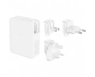 Сетевое зарядное устройство Belkin BoostCharge Pro 140W 4-Port GaN Wall Charger White (WCH014btWH)