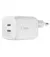 Сетевое зарядное устройство Belkin BoostCharge Pro Dual USB-C GaN Wall Charger with PPS 65W White (WCH013vfWH)