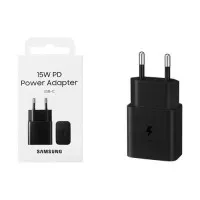 Сетевое зарядное устройство Samsung 15W PD Power Adapter (w/o cable) Black (EP-T1510NBEGEU)