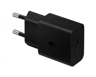 Сетевое зарядное устройство Samsung 15W PD Power Adapter (w/o cable) Black (EP-T1510NBEGEU)
