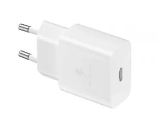 Сетевое зарядное устройство Samsung 15W PD Power Adapter (w/o cable) White (EP-T1510NWE)