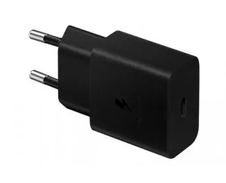 Сетевое зарядное устройство Samsung 15W PD Power Adapter (with Type-C cable) Black (EP-T1510XBEGEU)