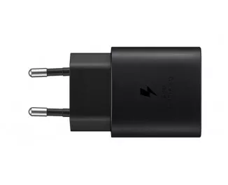 Сетевое зарядное устройство Samsung 25W PD Power Adapter (with Type-C cable) Black (EP-TA800XBEGRU)