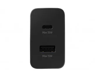 Мережевий зарядний пристрій Samsung EP-TA220 35W (EP-TA220NBEGRU) Black
